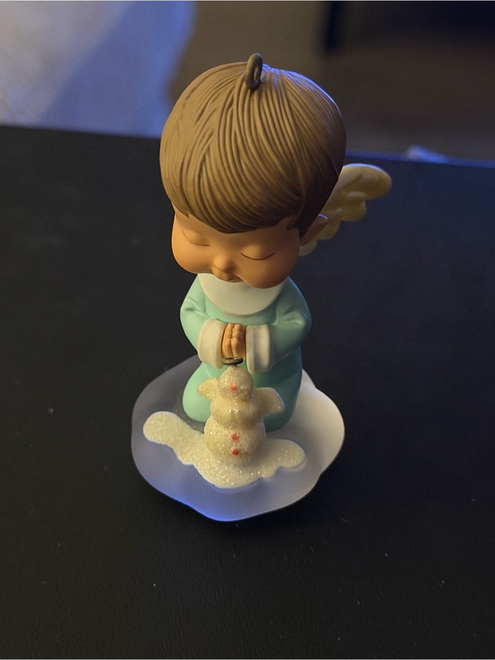 Hallmark Keepsake Snowball-Mary's Angels Hanging Angel Christmas Ornament 2007